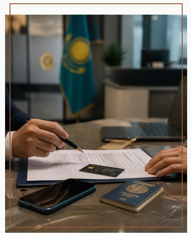Открытие счета и банковской карты в Казахстане в Лыткарине